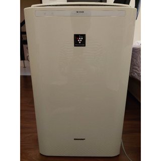 (二手) SHARP 空氣清淨機 FU-D80T-W 強力淋浴式清淨除菌 HEPA高效濾網 活性碳脫臭 PM2.5濾淨