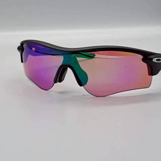 🌺 專業運動墨鏡 🌴[檸檬眼鏡] OAKLEY OOO9206 36 38黑配紫橘鏡片