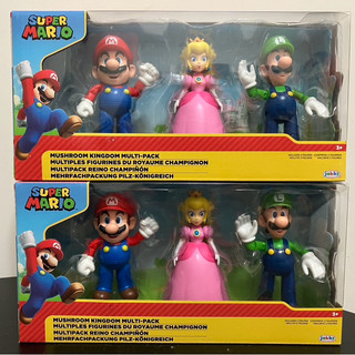 現貨！！！Costco好市多 Super Mario 瑪利歐4吋公仔3入組