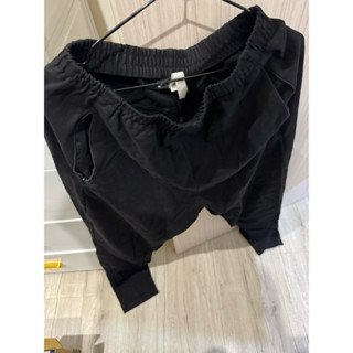 adidas 男XL 黑長褲 褲檔很垮 二手 棉質