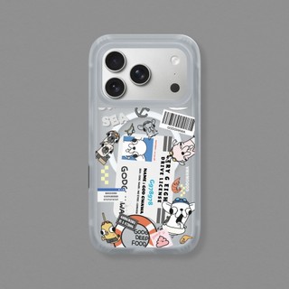 犀牛盾 適用iPhone AirX MagSafe相容 極致氣墊緩衝磁吸防摔手機殼∣變種吉娃娃/吉速駕照
