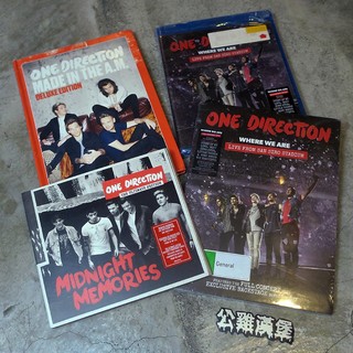 One Direction 一世代 樂團 系列 BD DVD CD 二手 專輯 唱片 單張出售 公雞漢堡