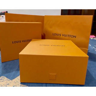 Louis Vuitton路易威登 正版紙袋磁扣紙盒卡套緞帶卡片