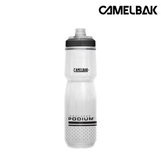CAMELBAK PODIUM CHILL保冷噴射水瓶 CB1873101071｜710ml 白