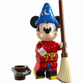 現貨 全新放夾鏈袋 LEGO 樂高 71038 4號 魔法師米奇 迪士尼100週年 人偶包