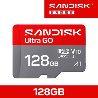 SanDisk Ultra Go microSDHC UHS-I (A1) 128GB 記憶卡 小卡190MB/s