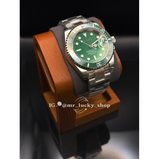 🍀Mr.Lucky (全新現貨） Seiko mod 綠水鬼 NH35 自動機芯
