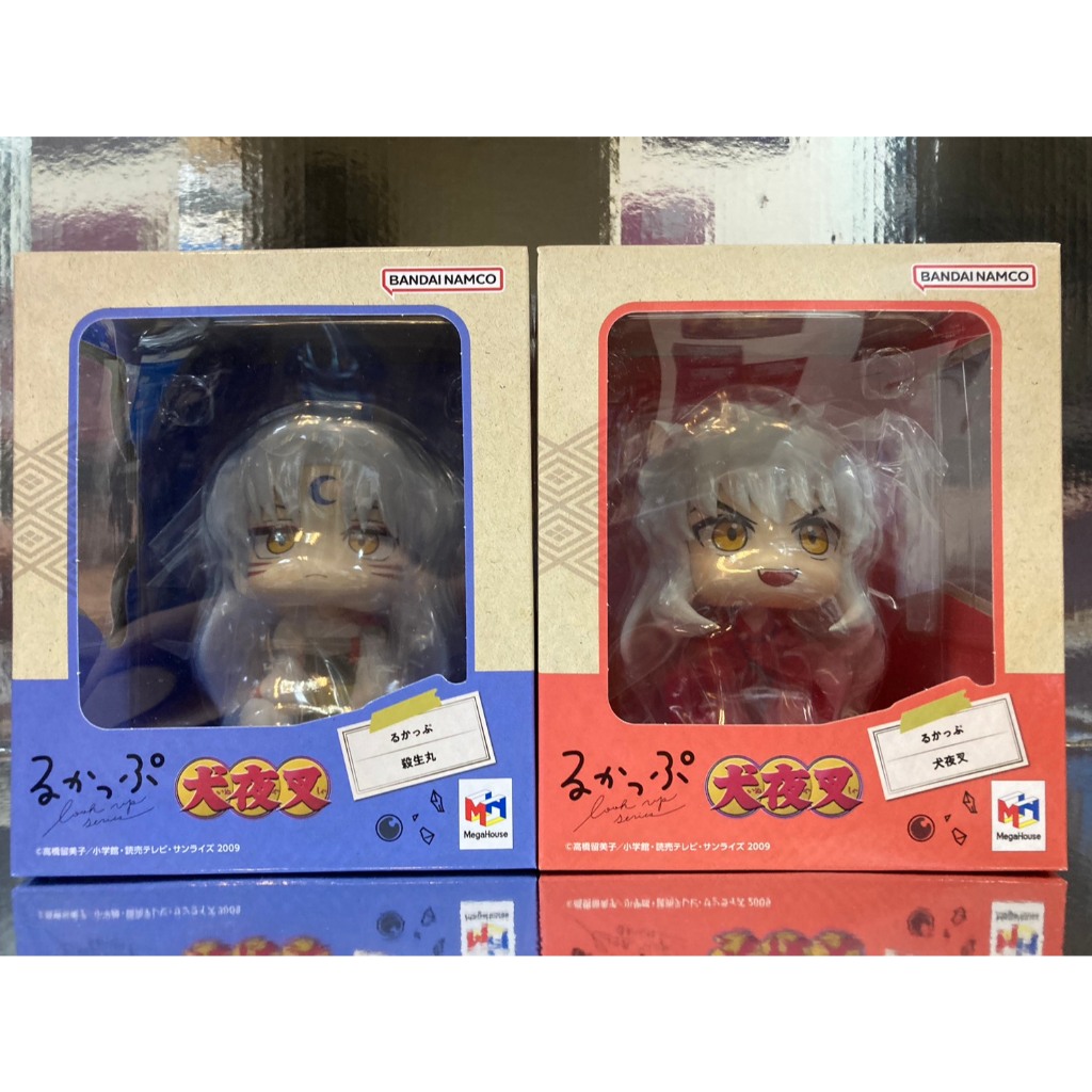 全新現貨 MegaHouse MH LOOK UP Q版抬頭公仔 犬夜叉 犬夜叉 殺生丸 套組含特典
