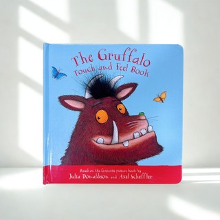 📖 書蟲選書【Julia Donaldson 怪獸繪本The Gruffalo觸摸書感官書操作書寶寶英文書英文啟蒙1-3