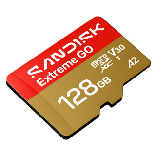 SANDISK Extreme GO 128G microSDXC U3 UHS-I V30 4K 記憶卡 公司貨保固