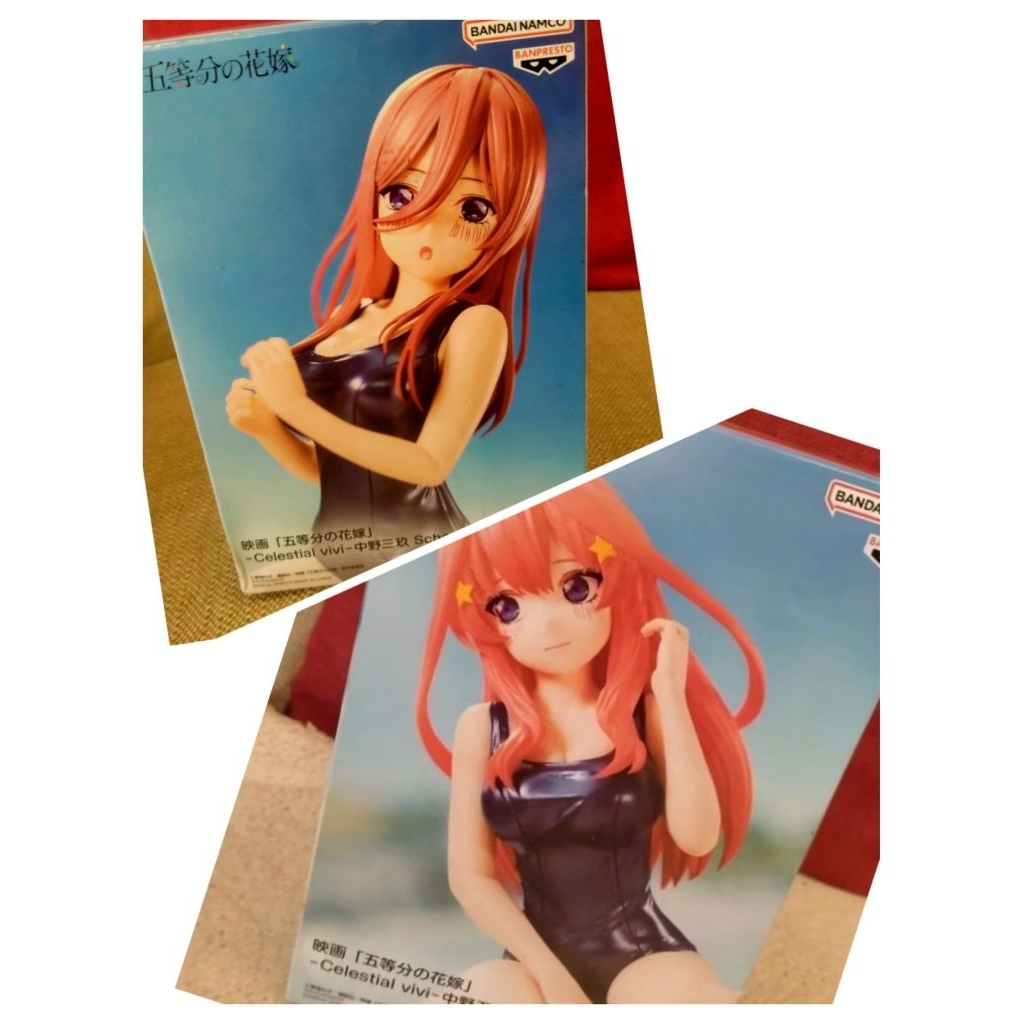 【現貨】 日版 SEGA 中野五月 五等分的花嫁 日式連身泳衣 五等分的新娘 中野三玖中野一花 公仔 模型 中野五月公仔