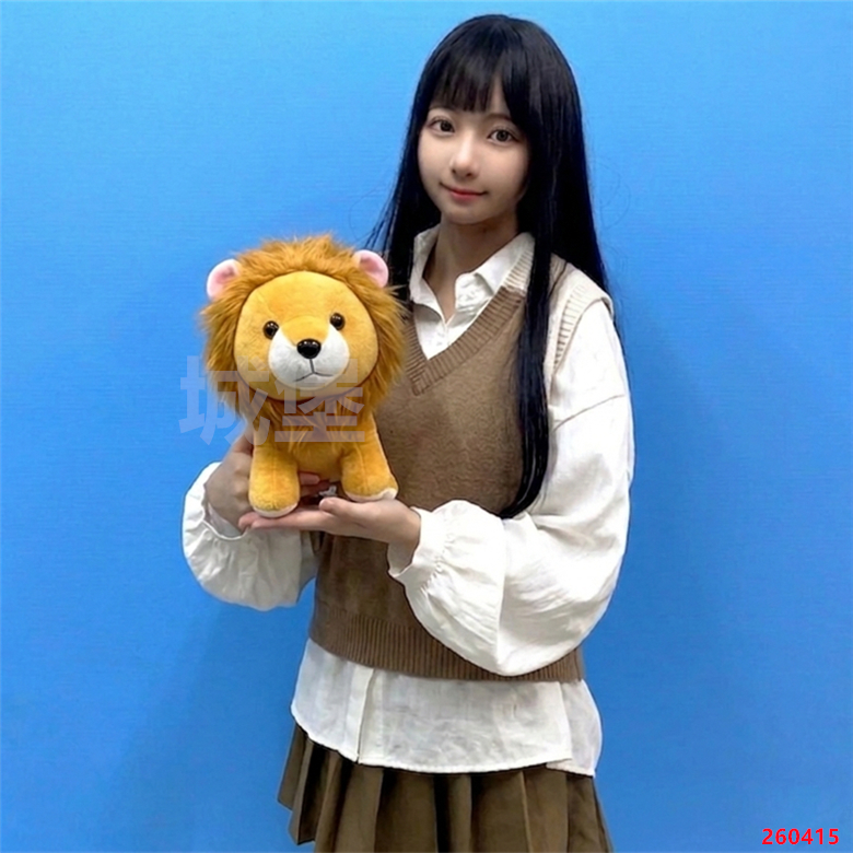 獅子 公獅子 獅子寶寶 雄獅 大獅子 小獅子 娃娃 玩偶 布偶