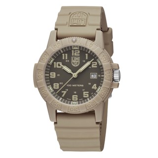 LUMINOX 雷明時SEA TURTLE 革龜系列腕錶 - 沙色/44mm 0326 手錶