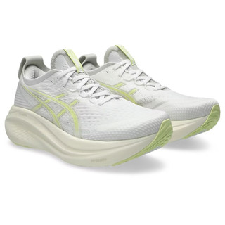 ASICS GEL-NIMBUS 27 男款 正常楦 緩衝型 慢跑鞋 1011B958-101 白黃
