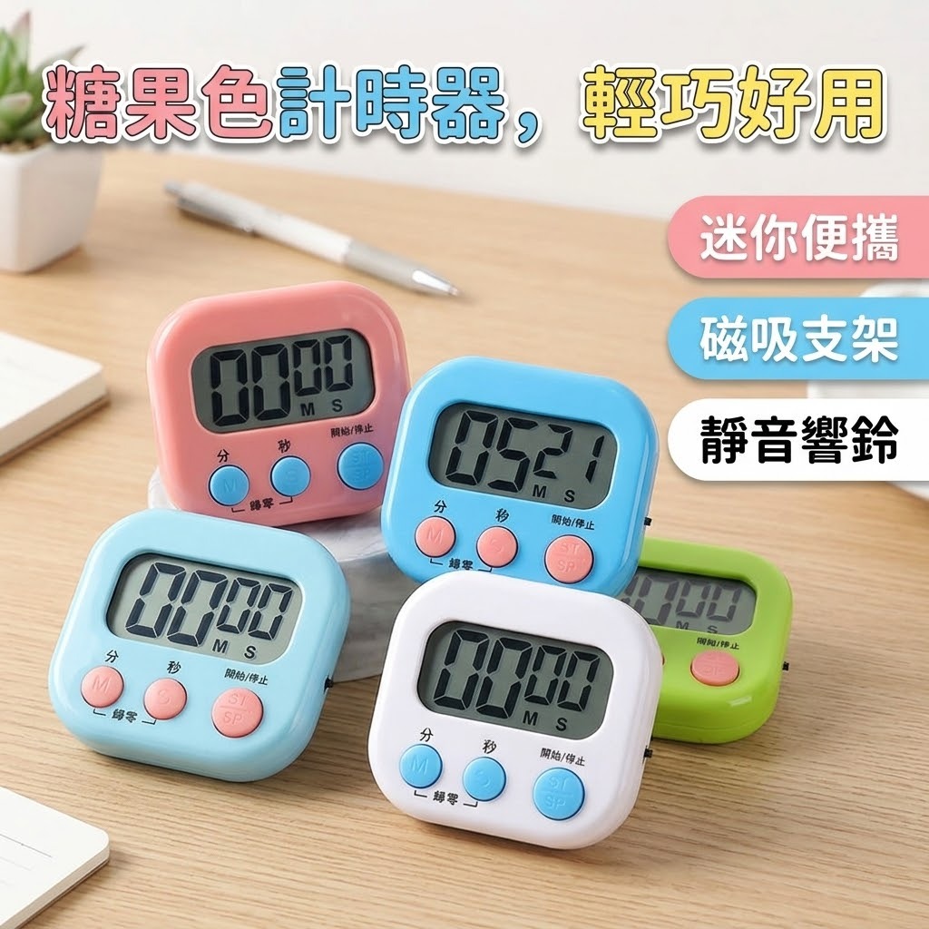 廚房計時器 烘焙計時器 電子計時器 倒數計時器 料理計時器 磁吸計時器 螢幕計時器 烹飪計時器 提醒器 碼錶