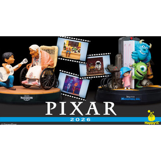 大笨鳥(•ө•) 預購 日版 一番賞 HAPPY賞 快樂賞 PIXAR 2026 可可夜總會 玩具總動員 瓦力 怪獸電力