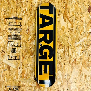TARGET SPORTS 印花 板身 專業滑板/(290)/黃