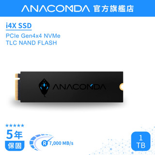 【隔日到貨】巨蟒 SSD 1TB NVMe M.2 2280 Gen4x4 PCIe 固態硬碟｜I4X