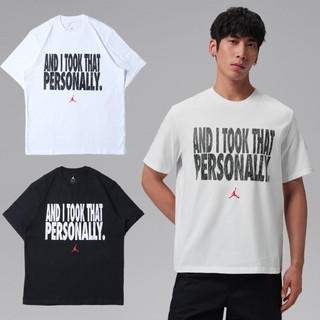 NIKE JORDAN DF SPT GFX SS CREW VB 白 黑 印花 喬丹 速乾 短T 男款【IF0871】