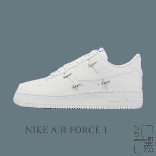 NIKE AIR FORCE 1 LX 銀勾 四銀勾 空軍一號 泫雅款 女款 CT1990-100【Insane-21】