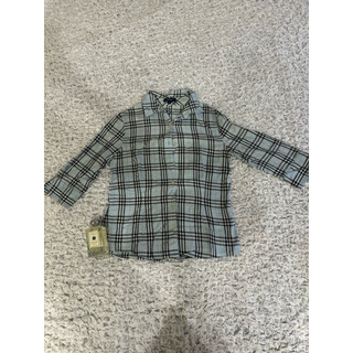 「二手精品」BURBERRY經典襯衫「女S碼」