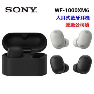 【SONY】無線藍芽降噪入耳式耳機WF-1000XM6(原廠公司貨)