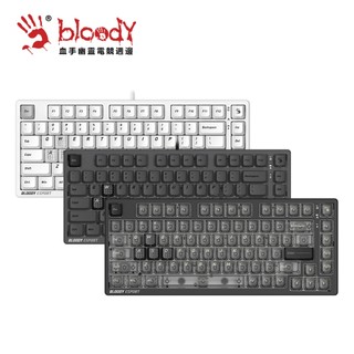 A4 Bloody 雙飛燕 MS76 磁軸電競鍵盤 PCBA 高效防水