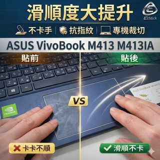 【Ezstick】ASUS VivoBook M413 M413IA TOUCH PAD 觸控板 保護貼