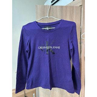 【Calvin Klein Jeans】CK 經典Logo長袖上衣