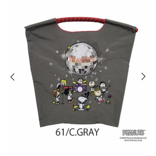 現貨 日本正品 專櫃Ball &Chain(L）P.Mirror ball Snoopy 史奴比 刺繡環保袋 鏡面球派對