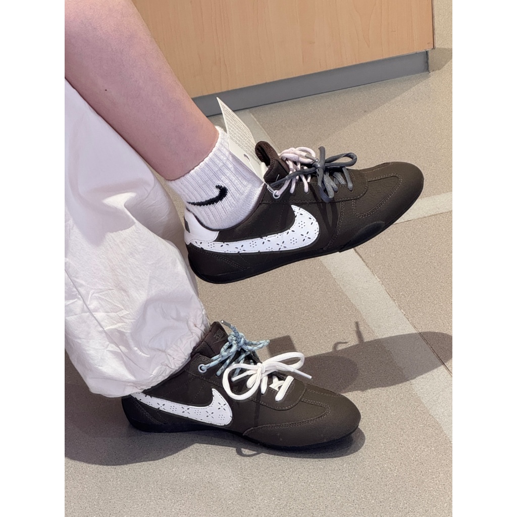 Nike Sprint Sister 棕色 雕花 Miu Miu感 可可芭蕾 新款 IR5693-256