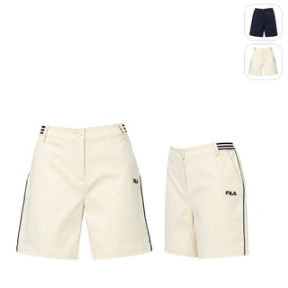 【FILA】女性 平織短褲-米卡其 5SHZ-1724-BG