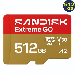 SanDisk 512G 512GB microSD extreme GO 240MB SDSQXGN-512G 記憶卡
