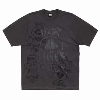 Stussy Skulls Pig Dyed Tee 骷髏 水洗 短t