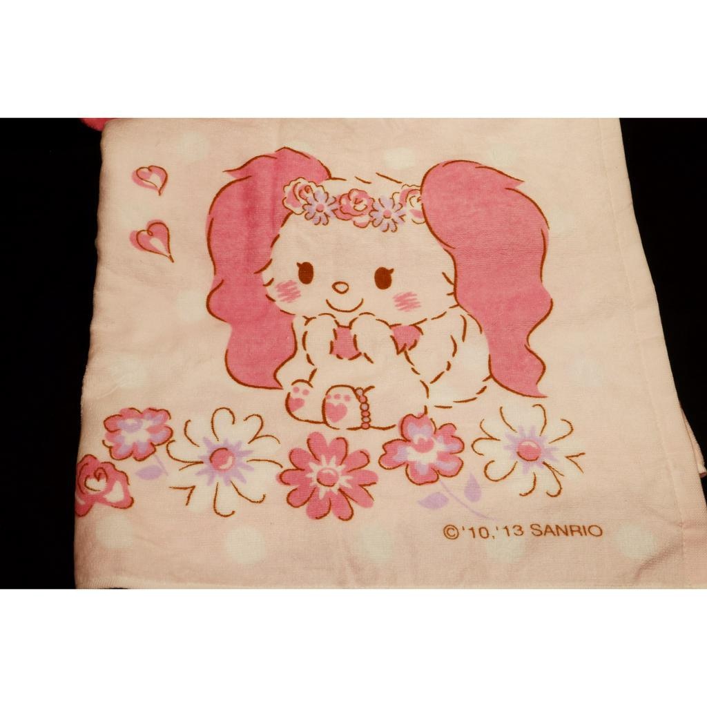 五號倉庫 sanrio wish me mell 2013年出品 連帽毛巾 (小朋友用約40X110cm)