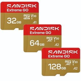 SanDisk 32G 32GB 64G 64GB 128G microSD SD Extreme GO 4K 記憶卡