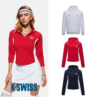 K-SWISS Knite Hoodie Tee 連帽上衣/RUNLEV聯名款連帽上衣 女 多色任選