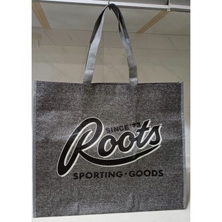 【繽紛小棧】加拿大品牌Roots 獨家限定購物袋 環保袋 特大號