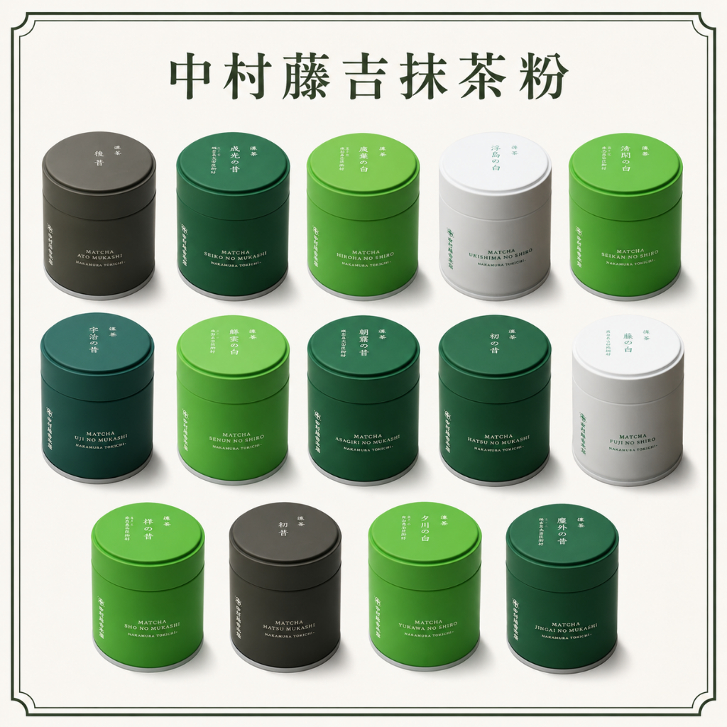 【🛬預購2周到】日本中村藤吉本店／薄茶／抹茶／30g缶入/新包裝