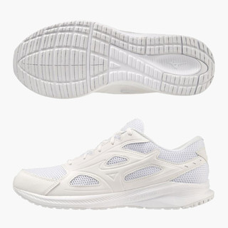 51*MIZUNO美津濃 男女鞋 慢跑鞋 耐磨 輕量 寬楦 3E 白 MAXIMIZER 27 K1GA240201