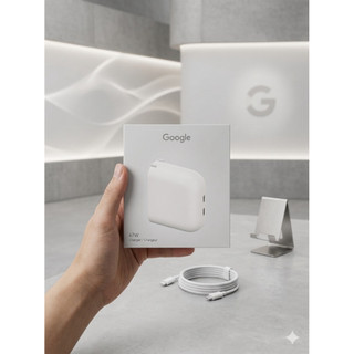 google pixel flex 45W/67W usb-C 雙埠快速充電器 白 原廠 全新未拆封