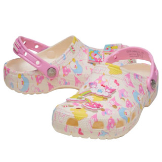 Crocs 卡駱馳 Hello Kitty® & Friends 聯名粉彩經典克駱格 （大童）童鞋- 212685