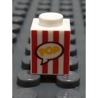 【樂高大叔】LEGO#樂高#印刷磚#磁磚#1＊1#爆米花# 3005pb028