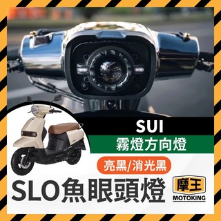 摩王👑Suzuki Sui SLO Sui 魚眼頭燈組 霧燈方向燈 大燈 方向燈 霧燈 Sui改裝 SUI大燈