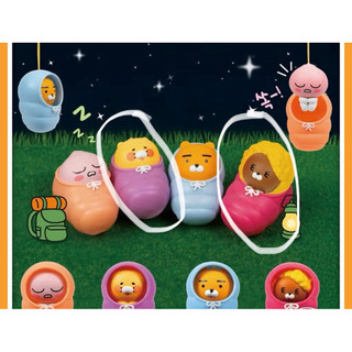 現貨 Kakao Friends 睡袋公仔吊飾 睡覺 春植 韓版 扭蛋 轉蛋
