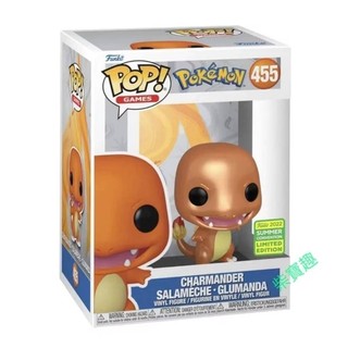 柴寶趣 FUNKO POP 455 小火龍 金屬版 限定版 寶可夢 GAMES 正版