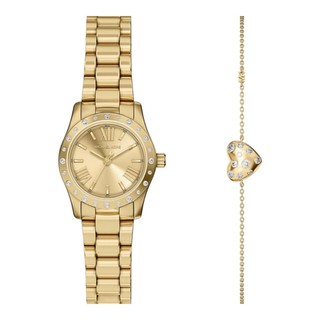 【MICHAEL KORS】 時尚晶鑽精緻手錶手鍊套組MK4992SET 26mm 現代鐘錶