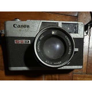 1970’s Canon Canonet G-III QL17 無法使用，只能收藏
