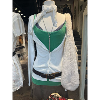 【現貨】Brandy Melville 美式純棉純欲蕾絲背心 ELSA BEYONCA FLORAL TANK