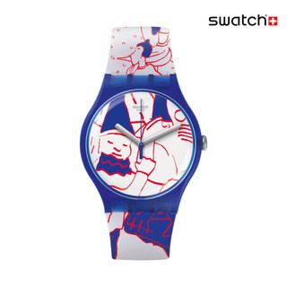 Swatch JULS AT Swatch ART PEACE HOTEL SUOZ217 (41mm)【官方旗艦店】